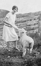 Lilian and lamb