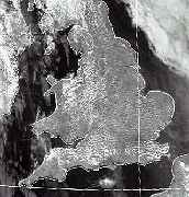 Midday satellite photo